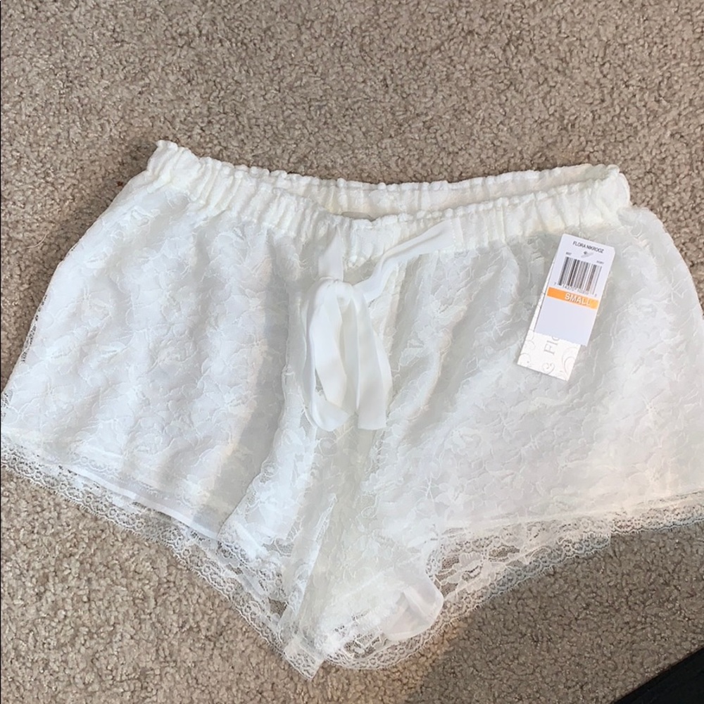Lace bridal shorts! NWT! Never worn!